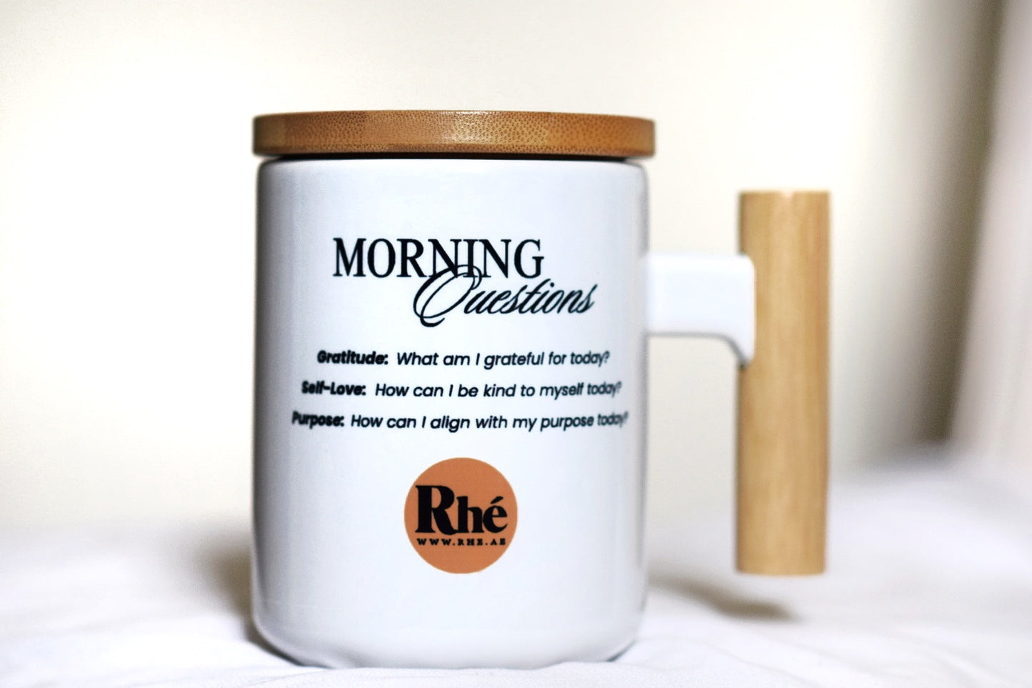 Morning Intentions Mug: White
