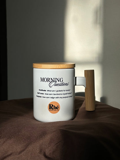 Morning Intentions Mug: White