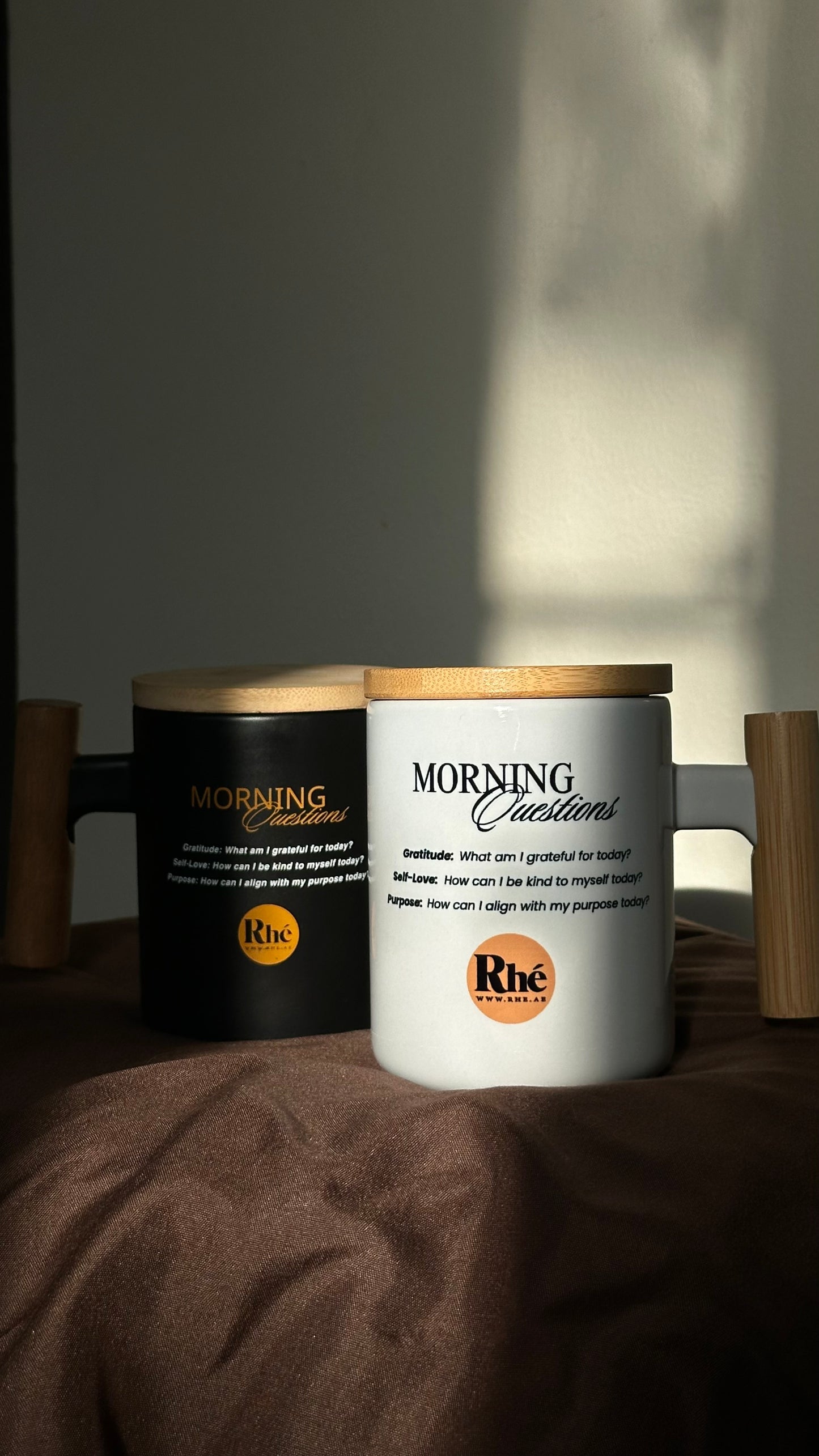 Morning Intentions Mug: White