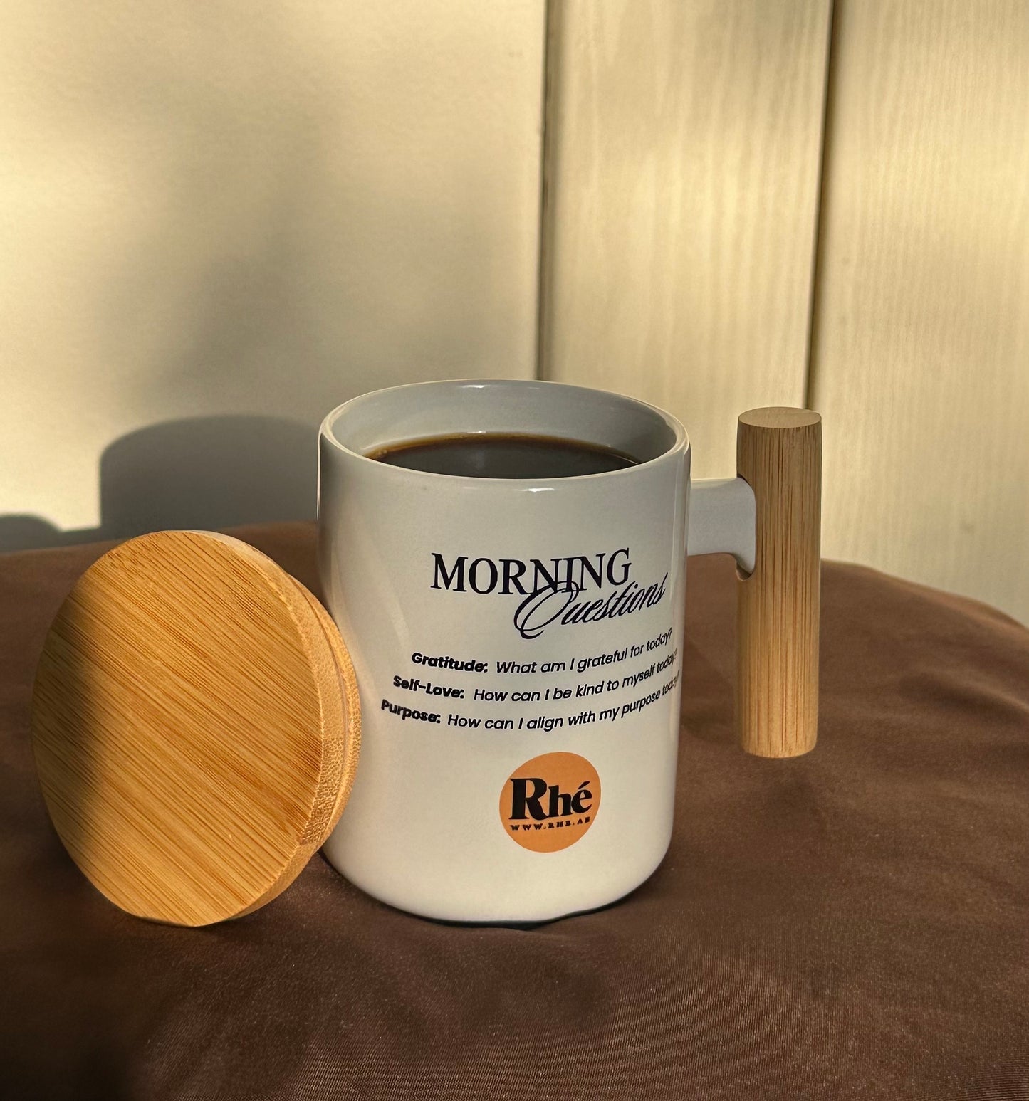 Morning Intentions Mug: White
